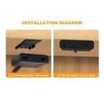 Utra-Thin Double Door Sensor Switch