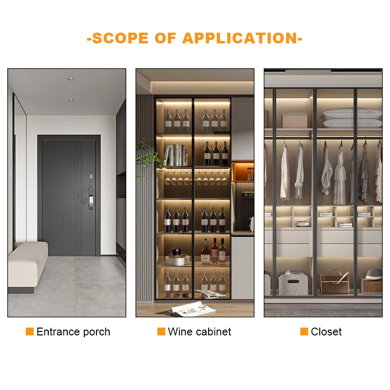 Utra-Thin Double Door Sensor Switch