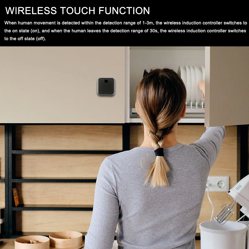 Wireless Control Human Body Sensor Controller