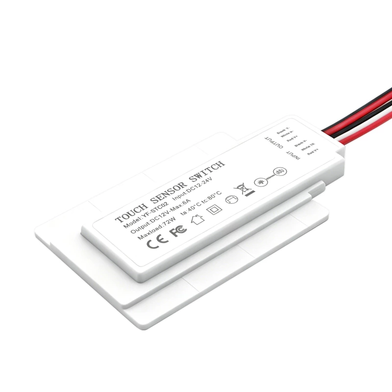 2-Button Single-Color Mirror Touch Switch (with Defogger)