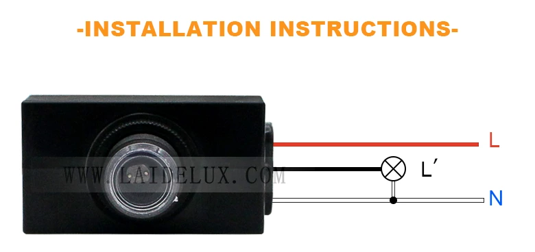 Dusk-to-Dawn Electronic Photocell Sensor Switch