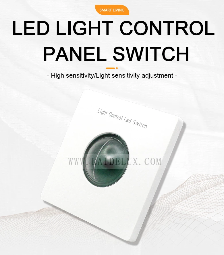 Wall Mounted Photocell Sensor Switch