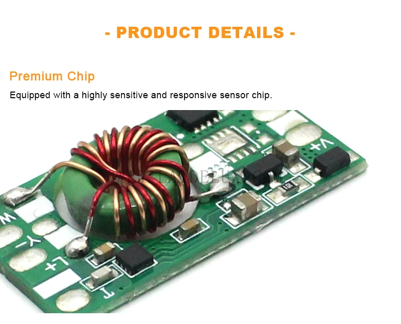 Built-in Single Color Touch Sensing Module