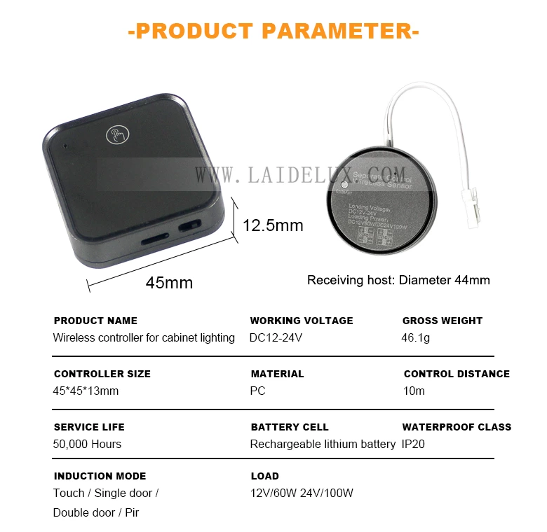 Wireless Control Human Body Sensor Controller