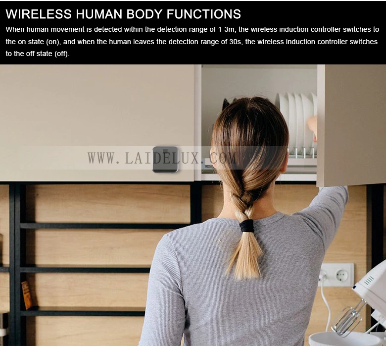Wireless Control Human Body Sensor Controller