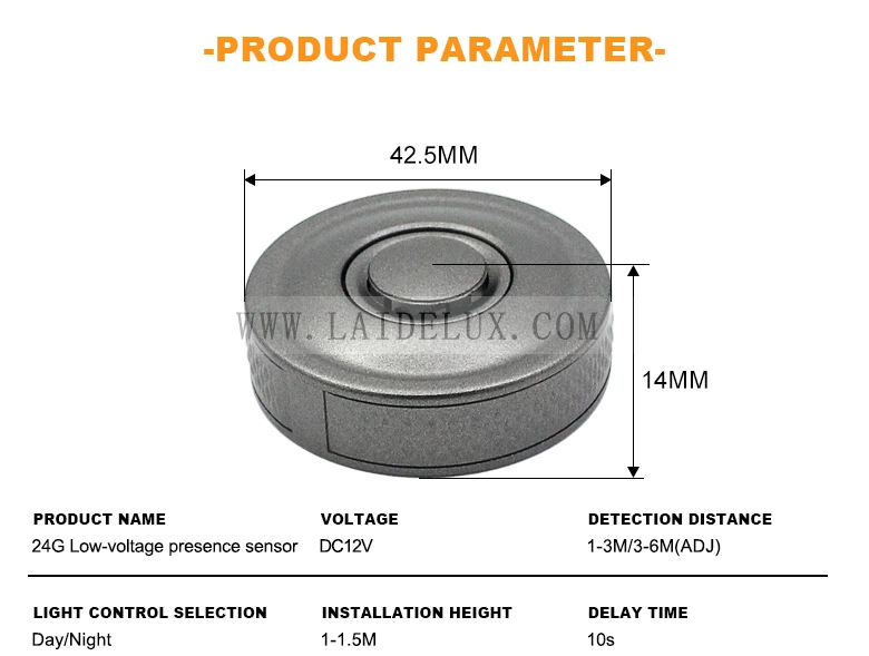 24G Low-voltage presence sensor