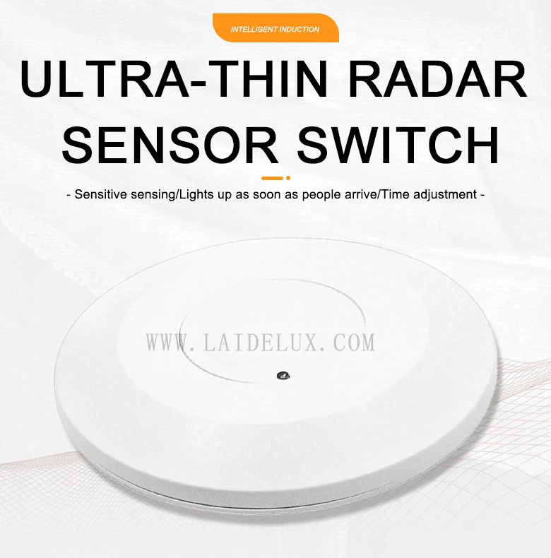 Economy Ultra Slim Microwave Radar Sensor Switch