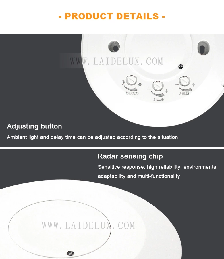 Economy Ultra Slim Microwave Radar Sensor Switch