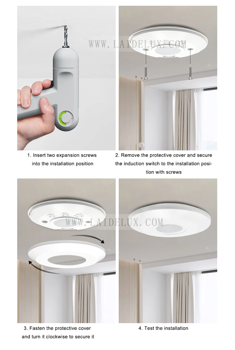 Economy Ultra Slim Human Body Sensor Switch
