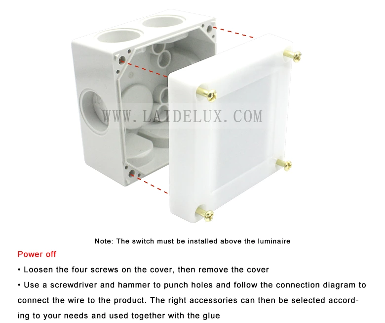 Waterproof Light-Controlled Switch