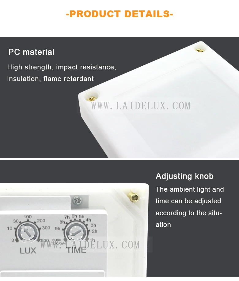 Waterproof Light-Controlled Switch