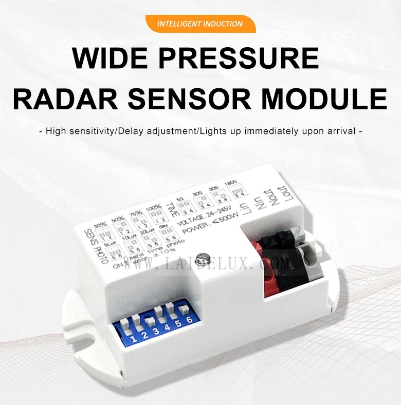 5.8 GHz Microwave Radar Motion Sensor Module