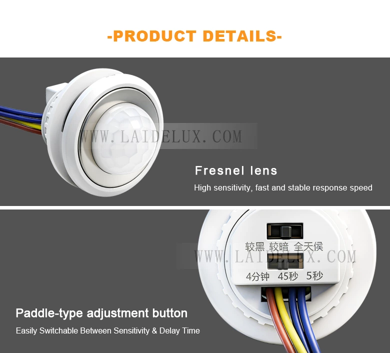 Human Body Infared Motion Sensor Detector