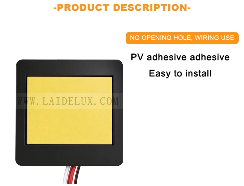 Monochrome single-control mirror touch switch