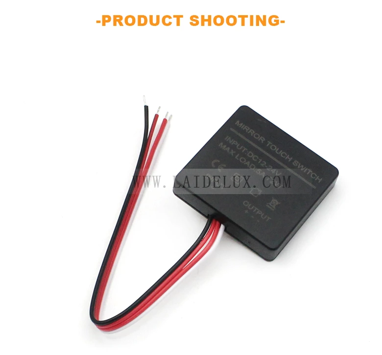 Monochrome single-control mirror touch switch