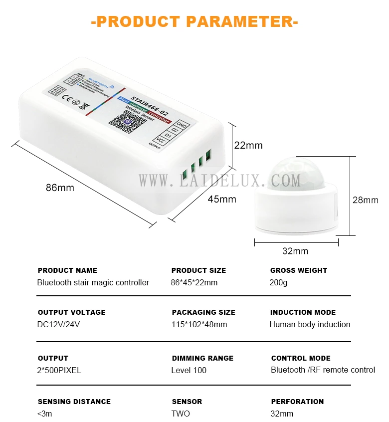 RGB LED Strip Light Controller
