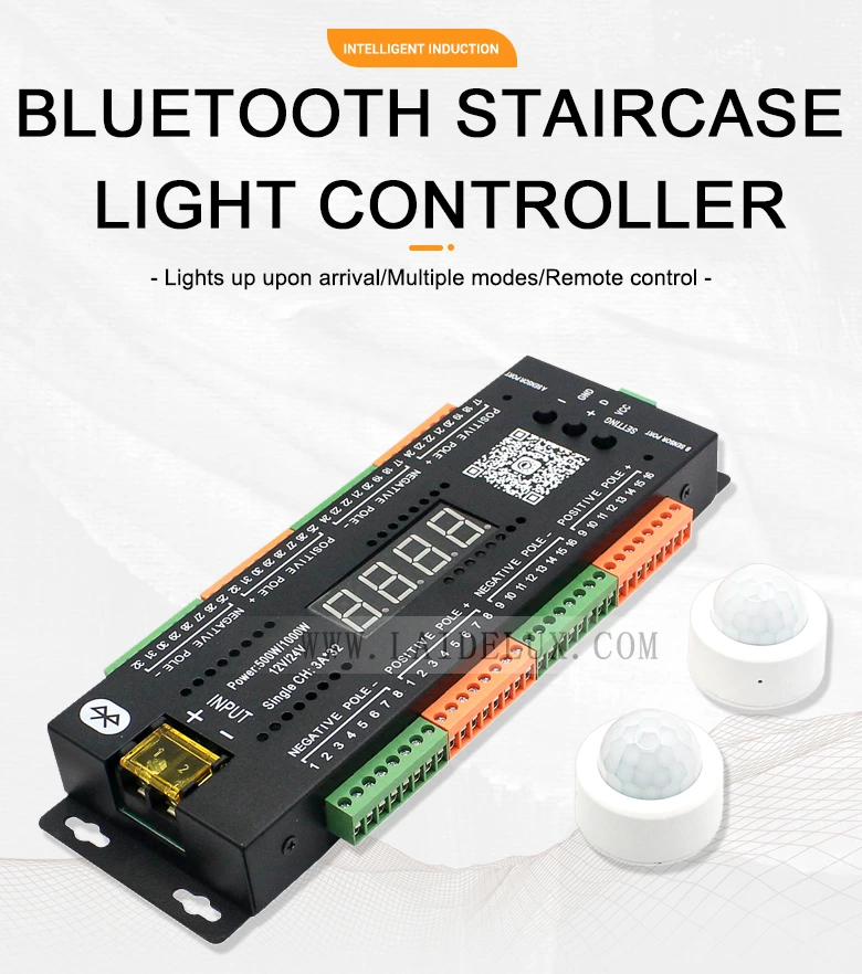 PIR Automatic Motion Sensor Led Strip Lighting Controller