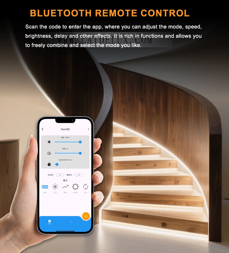 Bluetooth Staircase Led Strip Light Controller