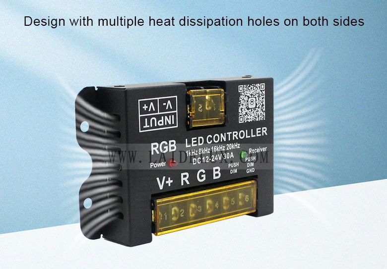 RGB RF Wireless Full Touch Panel Dimmer