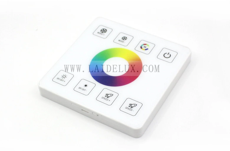 RGB RF Wireless Full Touch Panel Dimmer