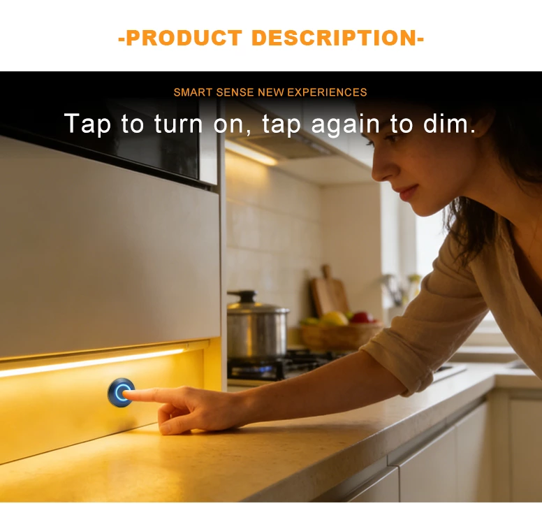 3-Color Touch Sensor Switch