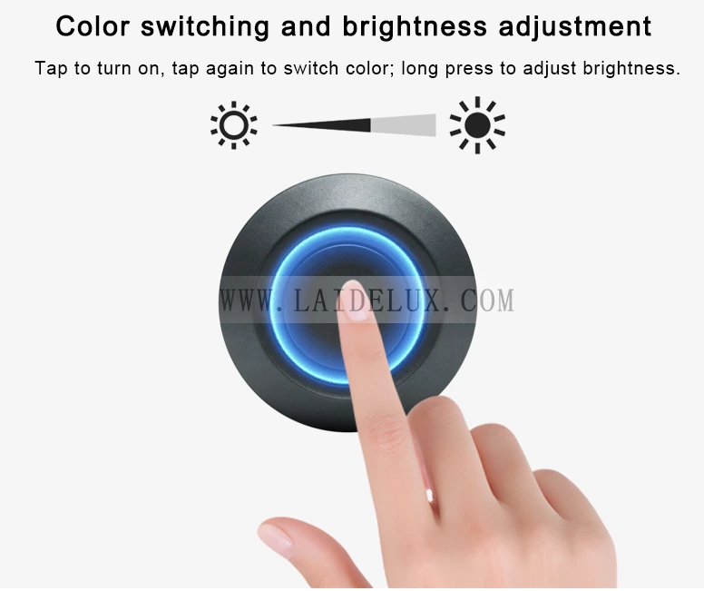 3-Color Touch Sensor Switch