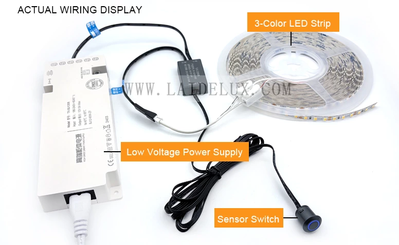 3-Color Touch Sensor Switch