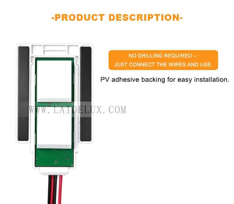 2-Button Single-Color Mirror Touch Switch (with Defogger)