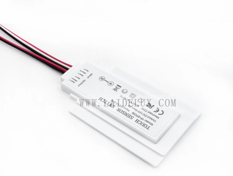 2-Button Single-Color Mirror Touch Switch (with Defogger)