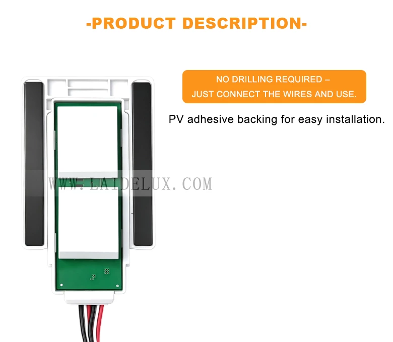 2-Button 3-Color Mirror Touch Switch (with Defogger)