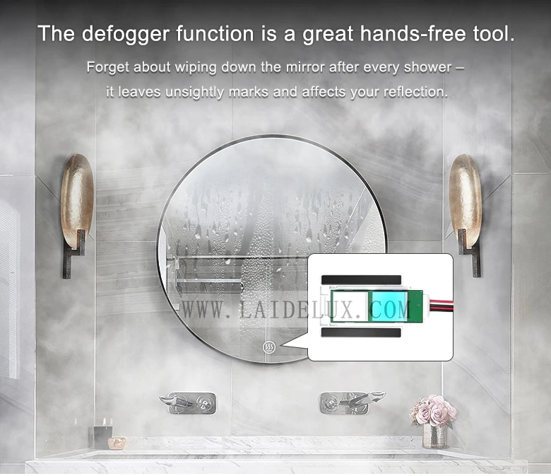 2-Button 3-Color Mirror Touch Switch (with Defogger)