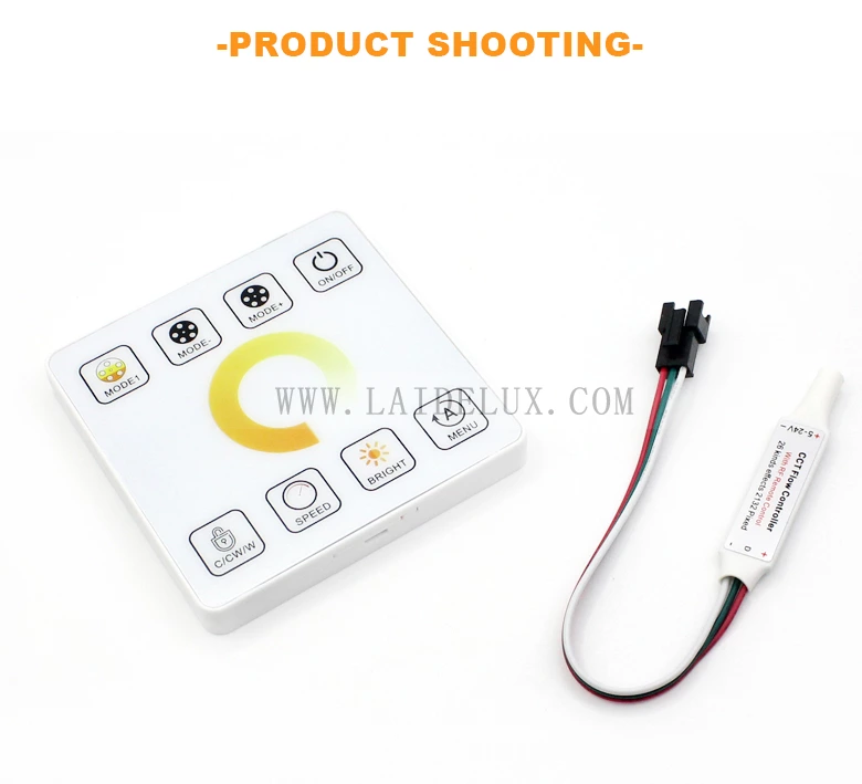 Wireless panel CCT flow controller