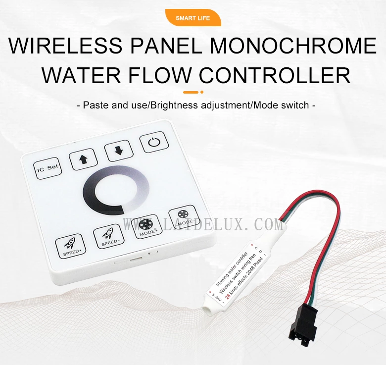 Wireless panel Ssingle color flow controller