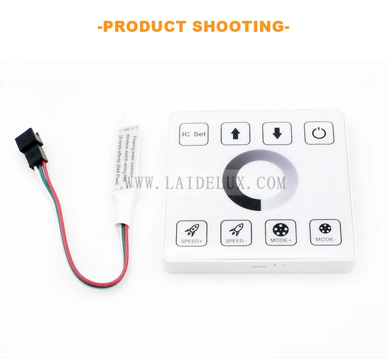 Wireless panel Ssingle color flow controller