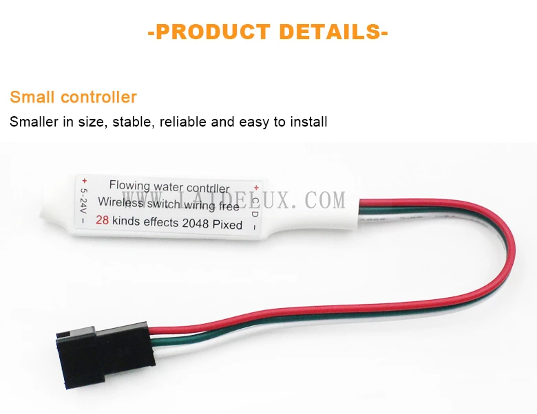 Wireless panel Ssingle color flow controller