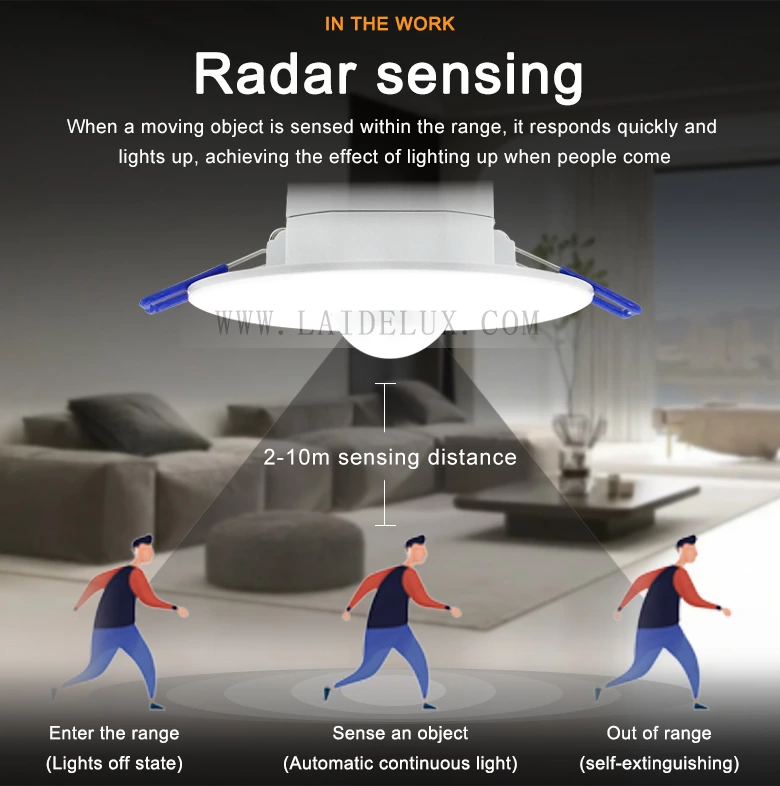 Microwave Radar Sensor Light Control Switch