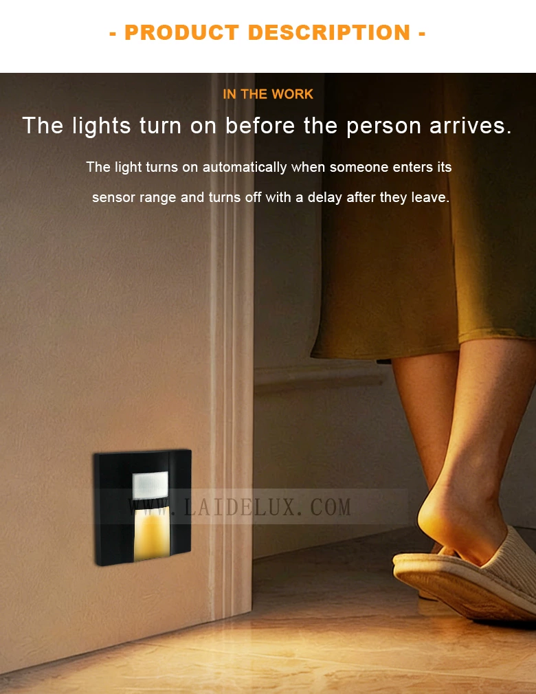 Human Body Sensor Step Stair Light(D10)