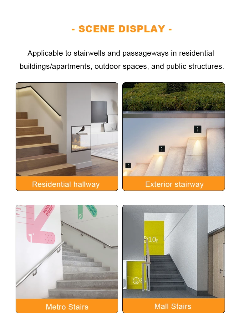 Human Body Sensor Step Stair Light(N11)
