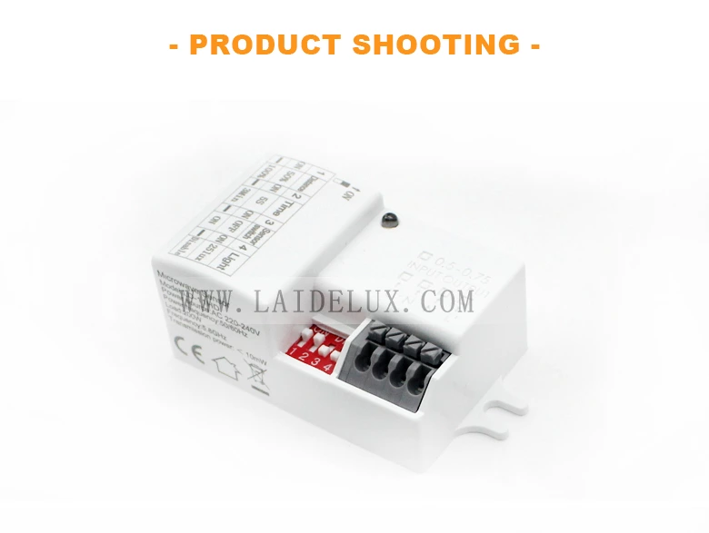 5.8GHz Microwave Radar Sensor DIP Switch