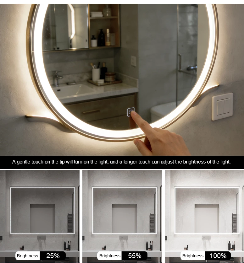 EU Plug Single Touch Sensor Switch