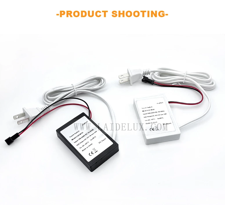 EU Plug Single Touch Sensor Switch
