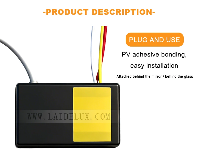 Three Color Touch Sensor Switch
