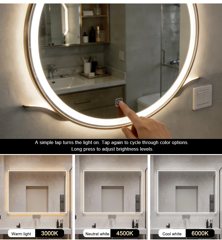 Three Color Touch Sensor Switch