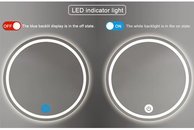 Three Color Touch Sensor Switch