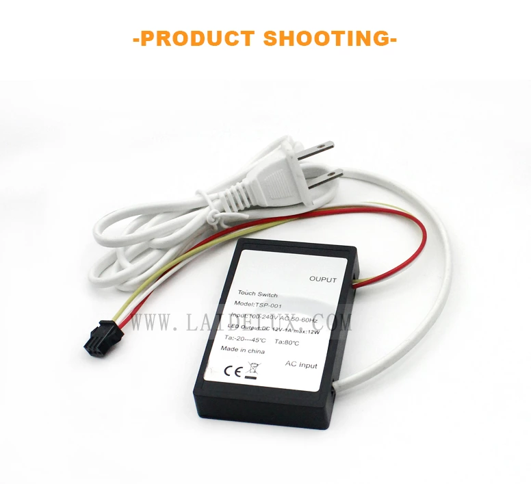 Three Color Touch Sensor Switch