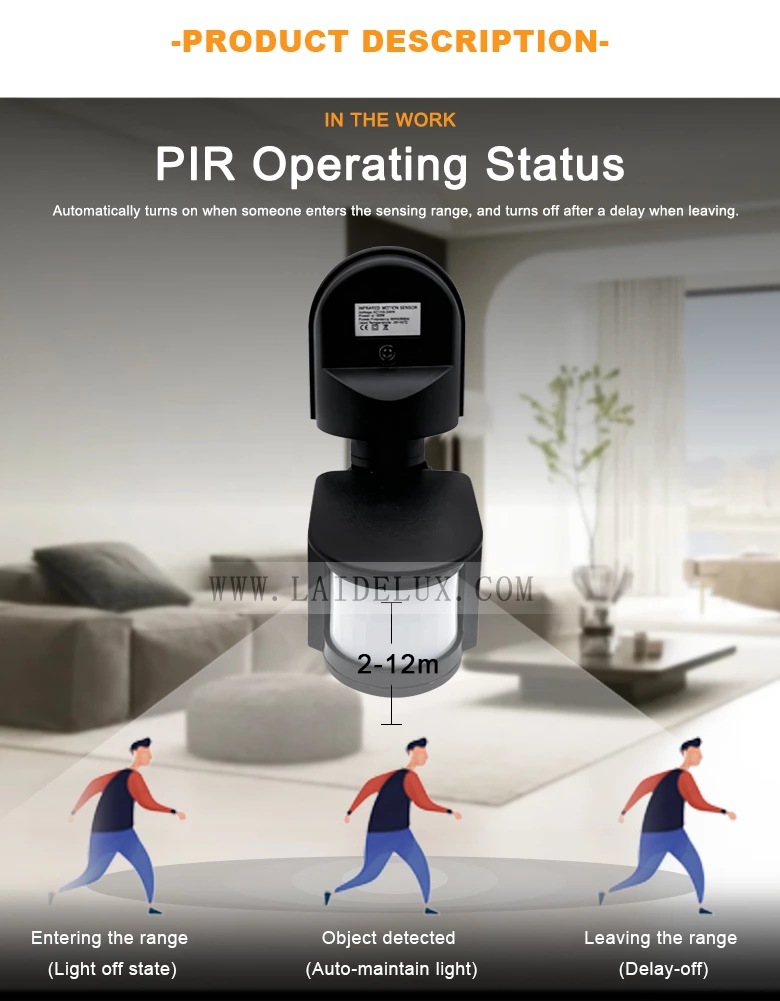 PIR Motion Sensor Switch