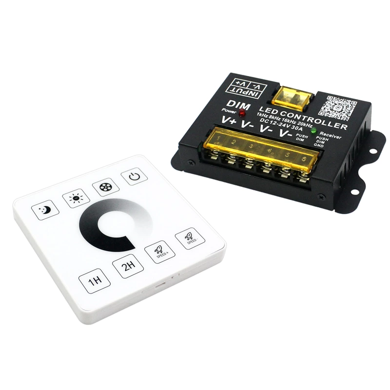 Single Color RF Wireless Full Touch Panel Dimmer
