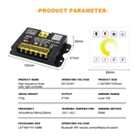 Three Color RF Wireless Full Touch Panel Dimmer