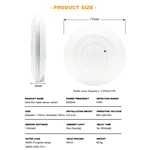 Economy Ultra Slim Microwave Radar Sensor Switch