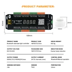 PIR Automatic Motion Sensor Led Strip Lighting Controller